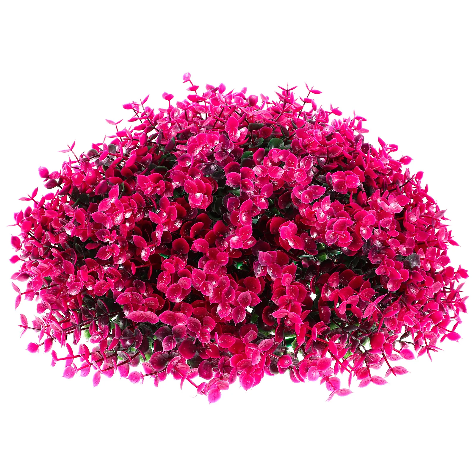 

Simulated Eucalyptus Leaf Artificial Grass Ball Lightweight Decorative Ceiling Wall Hanging Indoor Outdoor Home Party Decor