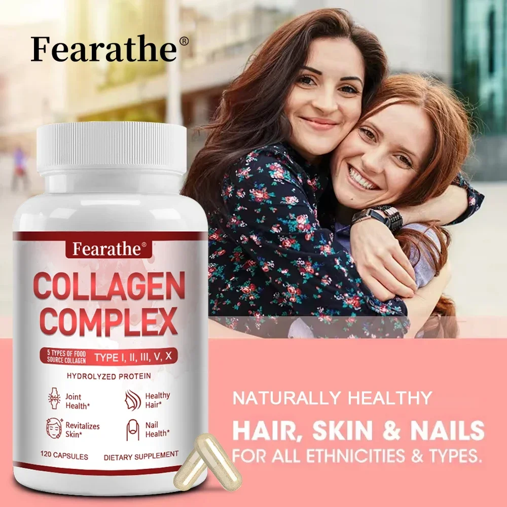 Premium Multi Collagen Peptides - Anti-Aging, Hair Skin Nails Digestion & Joints, Hydrolyzed Collagen Supplement, Women & Men