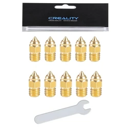 Creality Ender 3 Series/Ender 3 S1 Series/Ender 3 Neo Series 10pcs ugello, per Ender 3/Pro/V2, 3 S1, Ender 3 Neo/V2 Neo/Max Neo