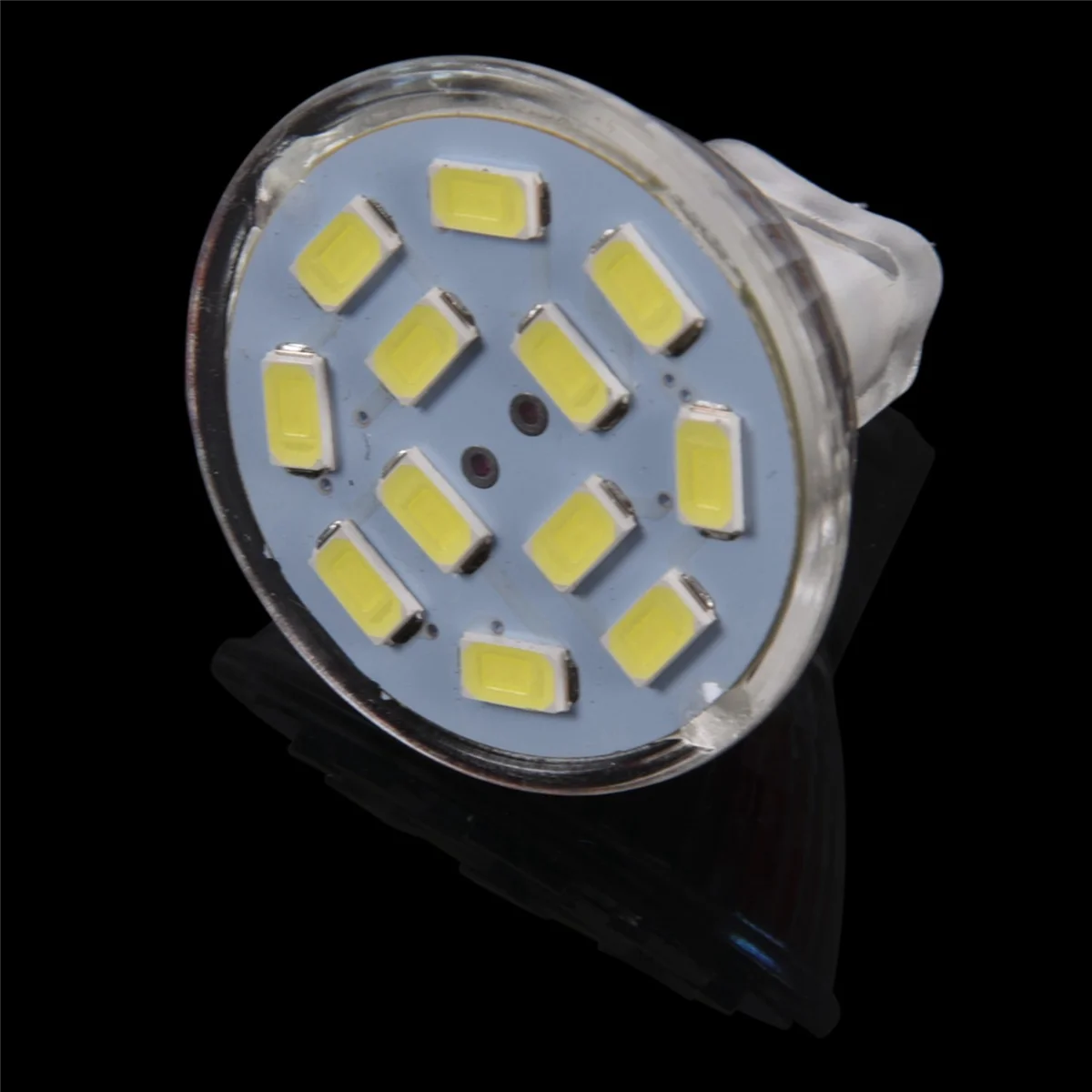 A71P 4X 6W GU4(MR11) LED كشاف MR11 12 SMD 5730 570 DC 12V، أبيض