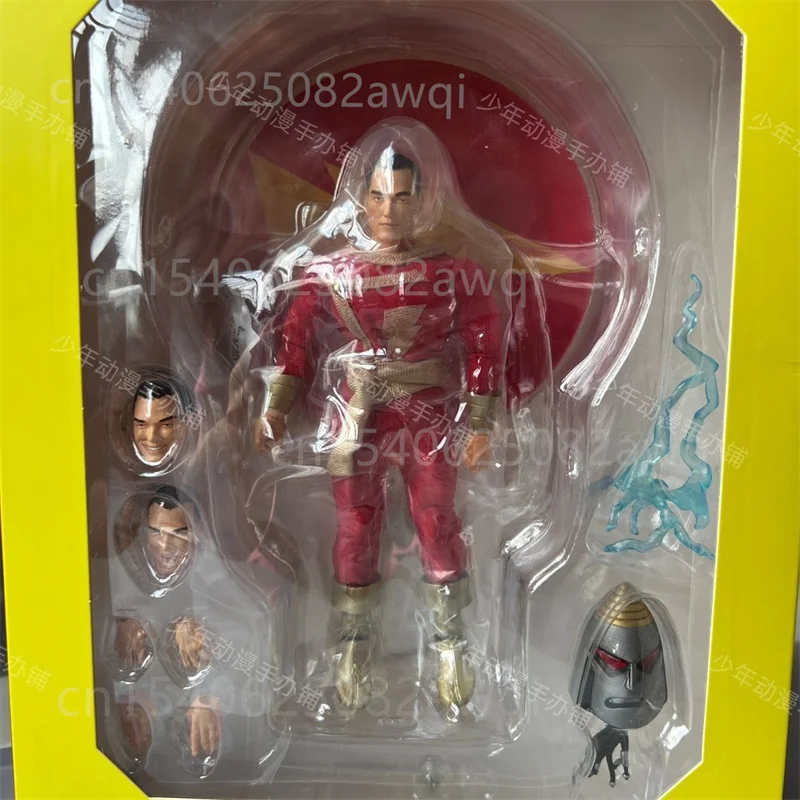 Mezco Shazam Figuras Ameisen 6-Zoll Echte Kleidung Shazam Actionfigur Hochwertige KO Edition Ungeöffnete Anime-Sammlung Modellspielzeug – Detail 4