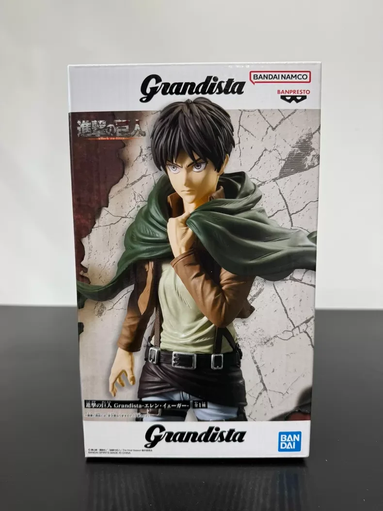 In Voorraad Bandai Originele Aanval Op Titan Levi Ackerman Eren Jaeger Actiefiguren Anime Figuras Cartoon Poppen Kinderen Speelgoed Voor Jongens