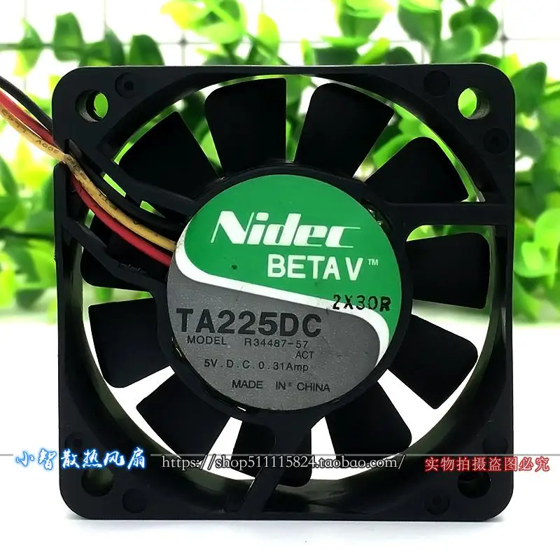 ORIGINELE R34487-57 TA225DC 5 V 6015 60*60*15mm NIEUWE KOELVENTILATOR RADIATOR