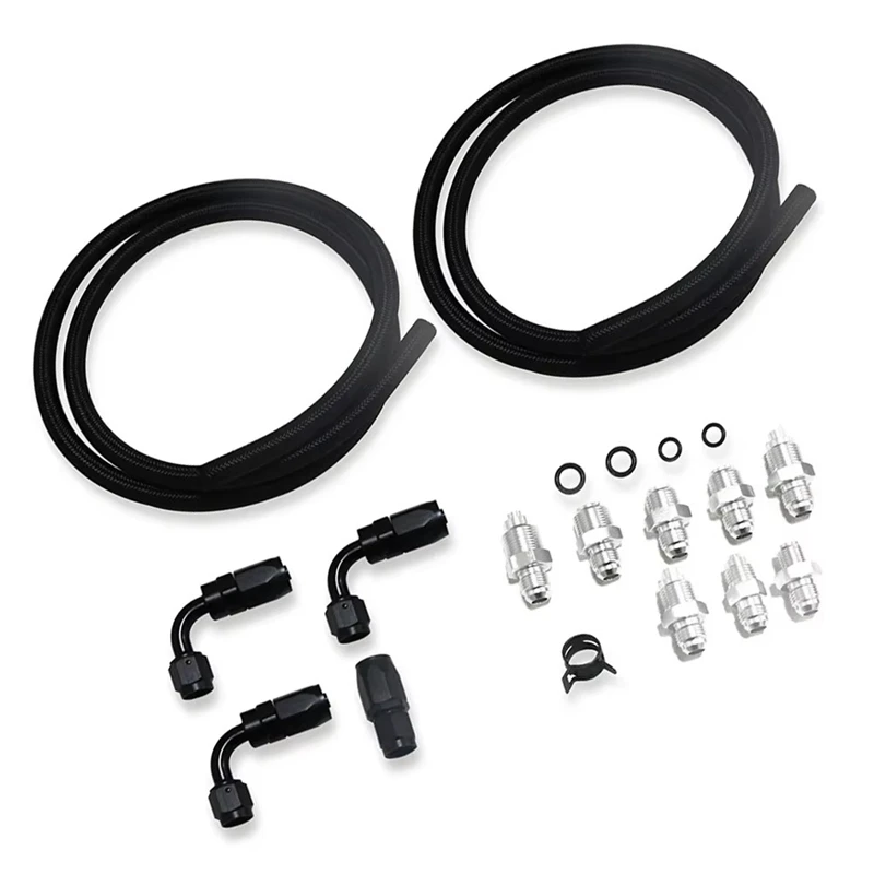 551082 Universal Power Steering Pump Hose Kit Replacement Part Durability Reliable & Performance For GM LS Swap Ls1ls3