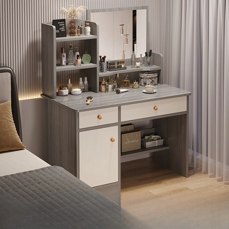 Precise Dresser, chest, integrated girls' bedroom, simple worktable with mirror, makeup table