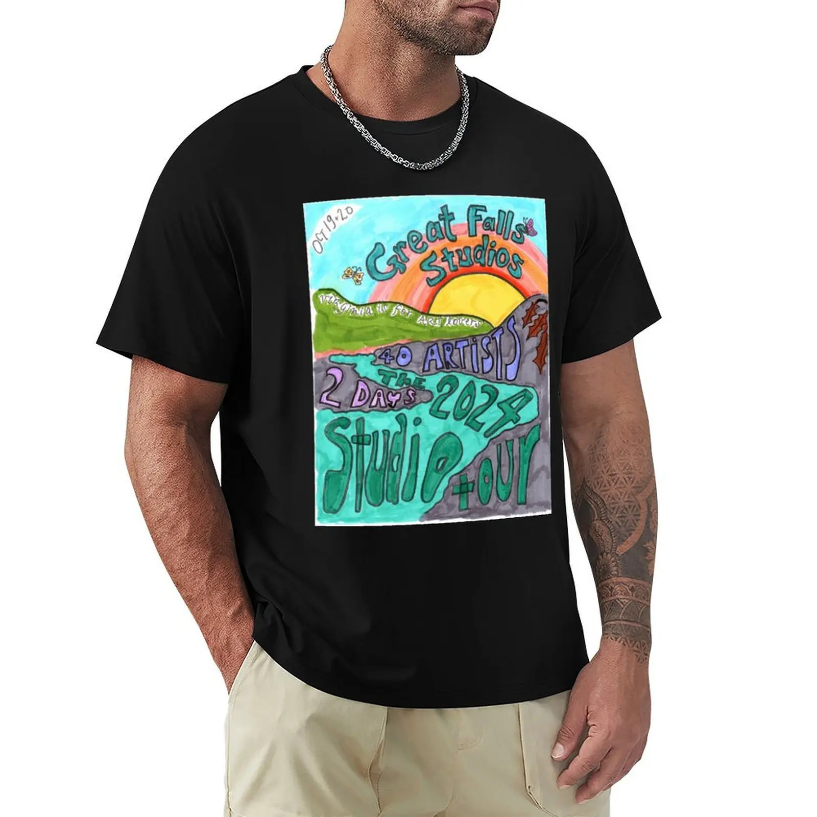 

GFS Studio Tour 2024 Memorabilia by SVP T-Shirt funny gifts summer top oversizeds graphics mens graphic t-shirts hip hop