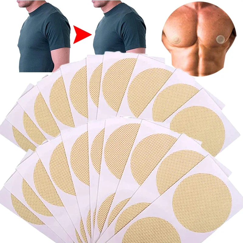 Men Disposable Nipple Cover Adhesive Chest Paste Women Invisible Lift Underwear Running Anti Friction Disposable Nipples Sticker