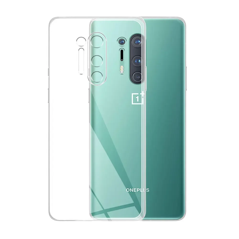 For OnePlus 8 8Pro Case Ultra Thin Silicone Soft Clear Back Cases Cover For OnePlus 8 Coque For OnePlus 8 Pro Fundas 1+8 Shell