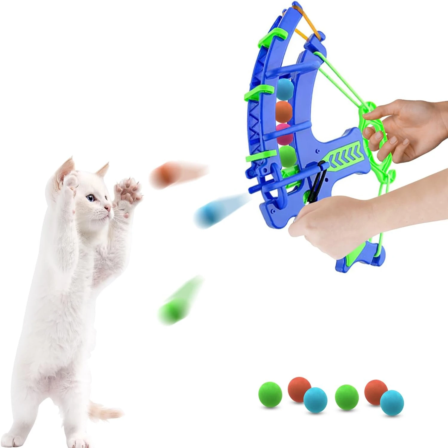 

Colorful and robust bouncing balls for cats, an essential for any energetic and contented furry companion in search of both ment