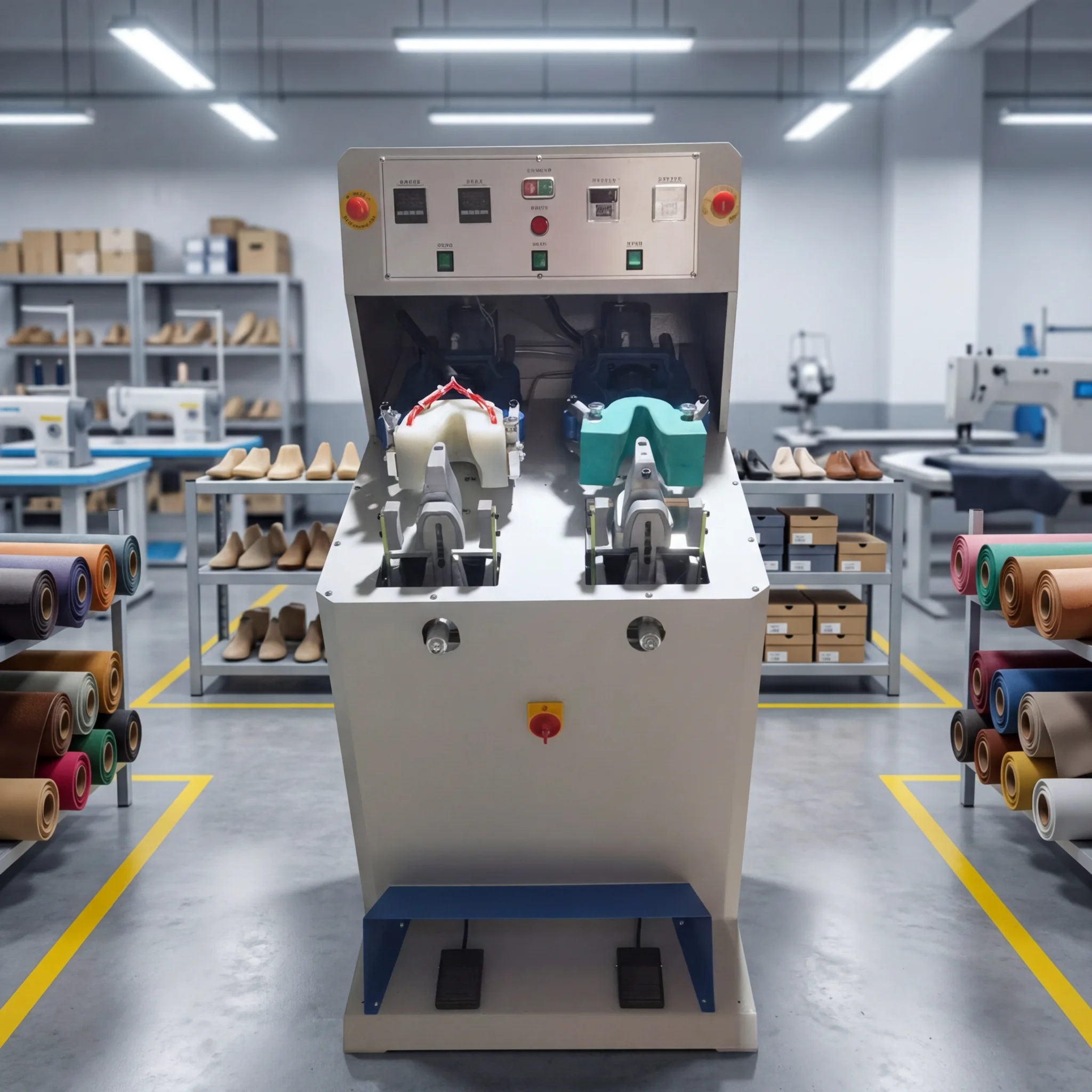 

Horizontal One Hot One Cold Shoes Back Part Moulding Machine Shoes Counter Molding Machine Heel Setting Machine