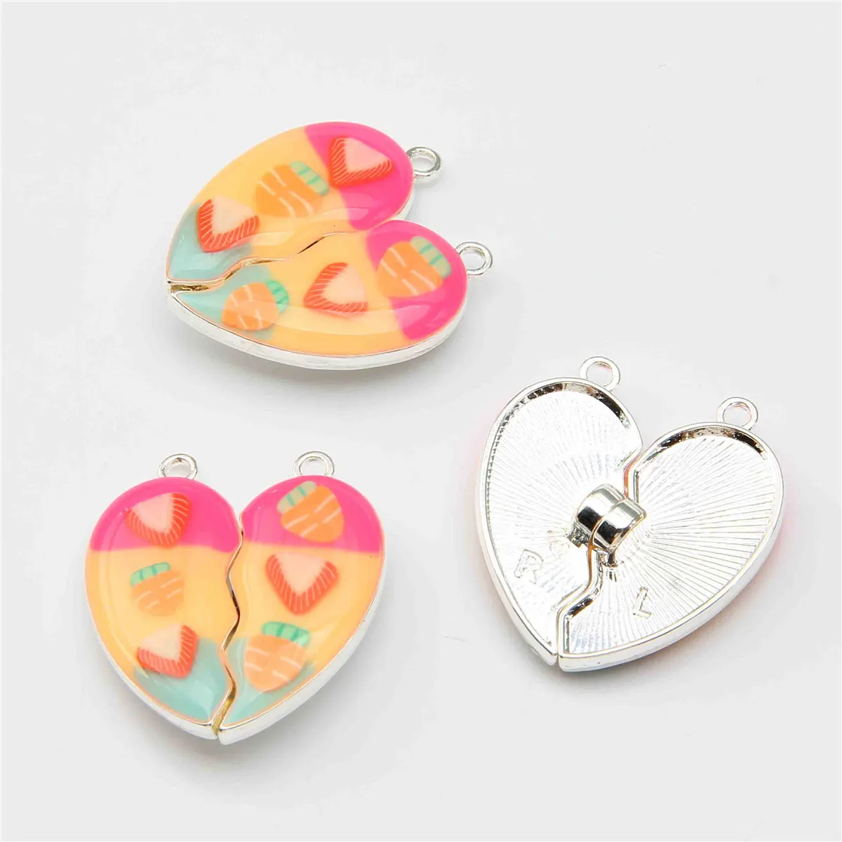 15 مجموعات الساخن بيع نجمة القمر الشمس ثلاثة أشخاص الربط قلادة صديق جيد إكسسوارات عقد الشركة المصنعة بالجملة #4