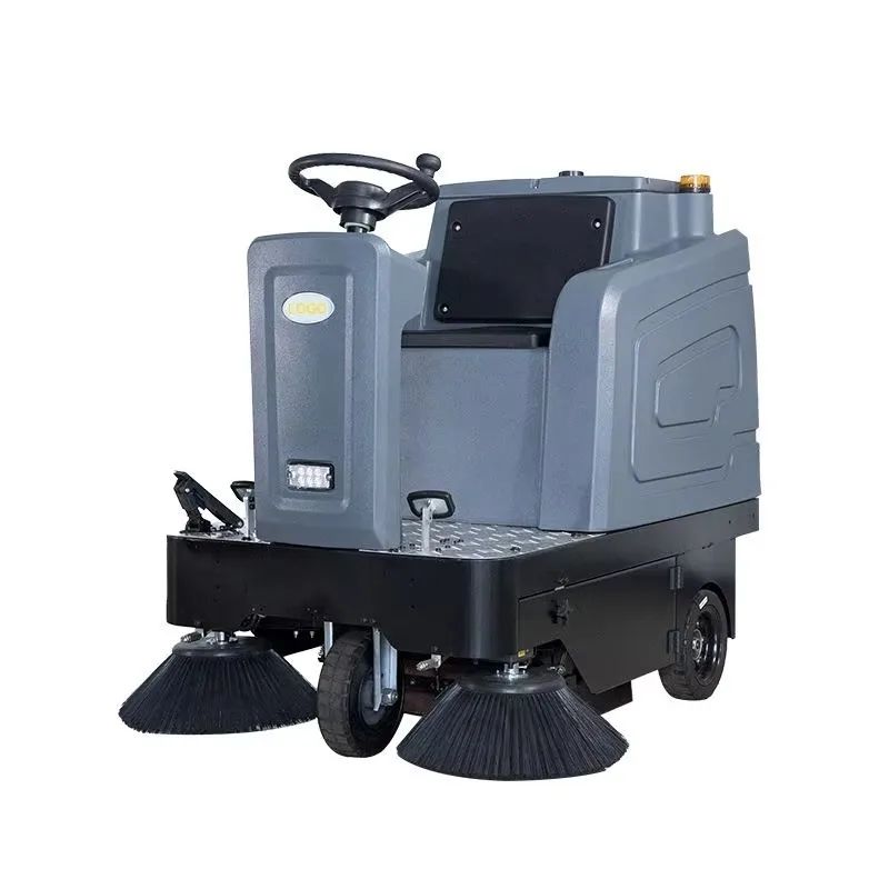 Wholesale Electric Road Sweeper – Driving Type Street Cleaning Machine with Semi Closed Cab