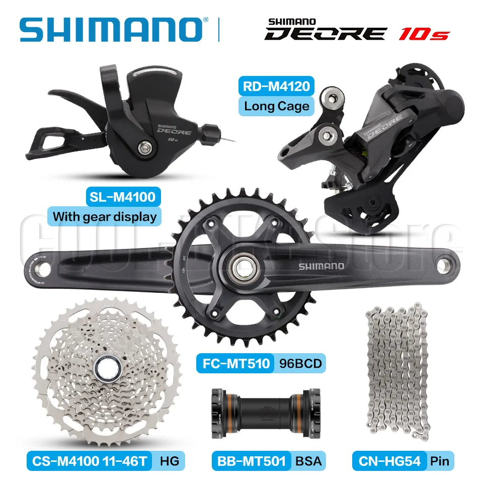 Shimano 10S M4100 D… - image
