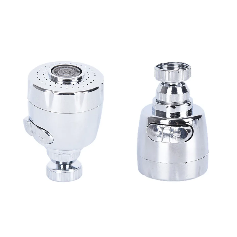 Kitchen Faucet Stainless Steel Splash-proof Universal Shower Water Rotatable