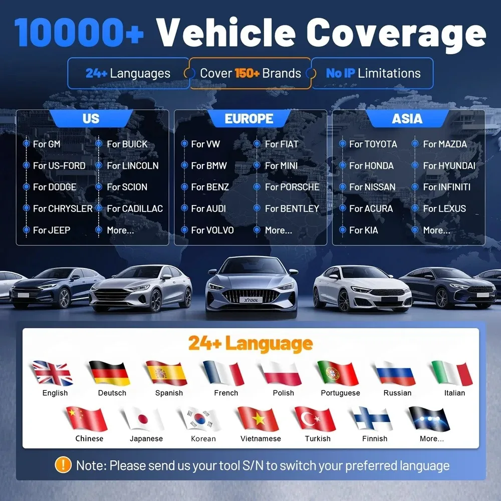 Update  X100 PADS Car Key Programer Read Key Pin Code Diagnostic Scanner Automotive Key Programming Tools