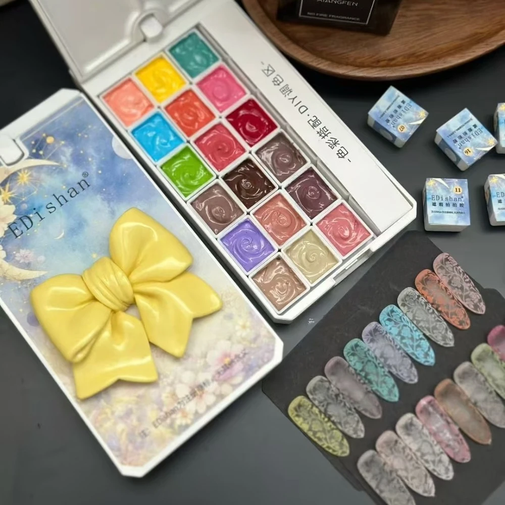 

18Colors Pat Painting Gel Nail Polish for All Season Nail Art Gradient Color Used For Blush Nail Stamping Patting Gel Varnishes