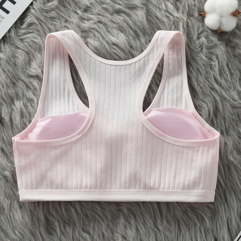 Underwear for female students during their developmental period, small vests for junior high school students, girls for girls, b