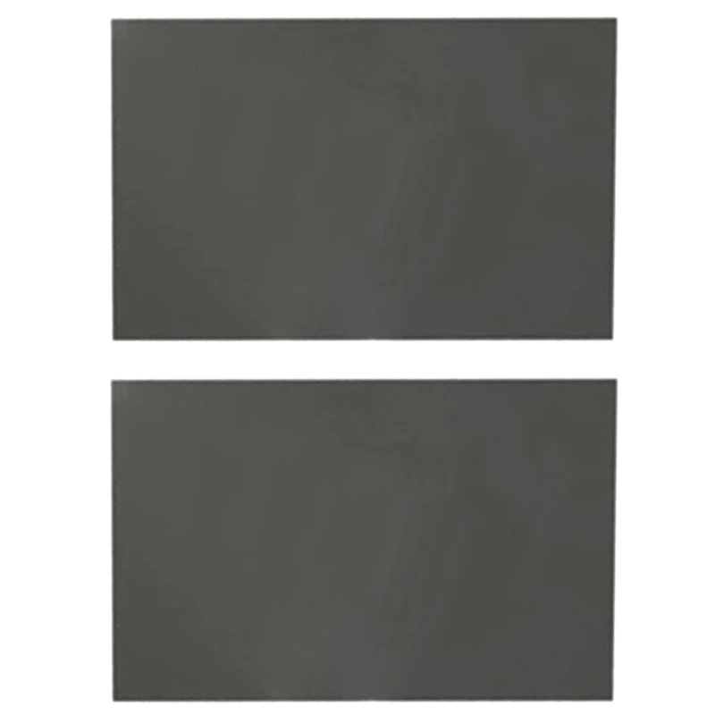 Pack of 2 30x20cm Horizontal Polarizer Film for LCD Linear Polarized Filter Linear Polarizing Polarization Film Sheets