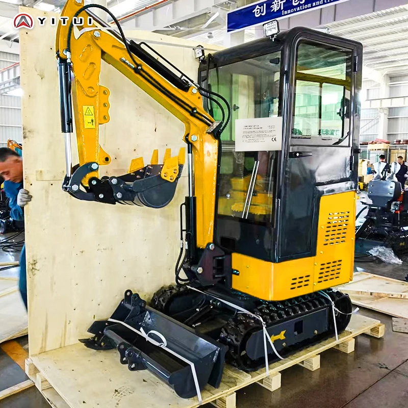 حفارة صغيرة مخصصة 1.2 طن محرك كوبوتا مخصص Ce Epa Euro 5 حفارة صغيرة مناسبة للمزارع العائلية التسليم السريع