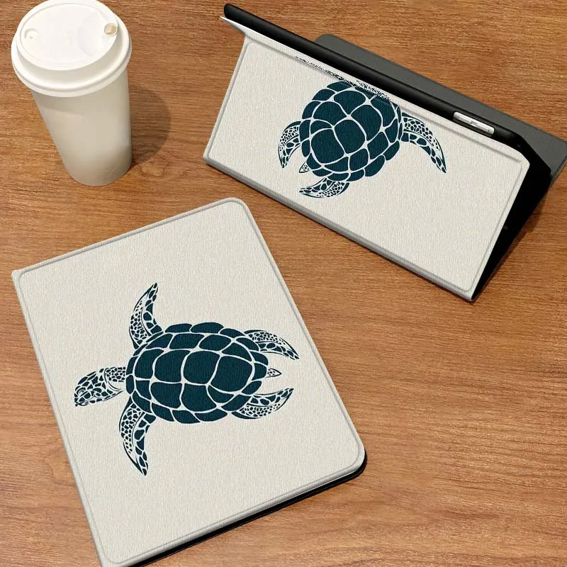 

Simplified White Green Turtles For Samsung Galaxy Tab A7 A9 A11 S6 A11 A8 S11 Lite Plus 10.4 10.5 10.1 Inch Tablet Case