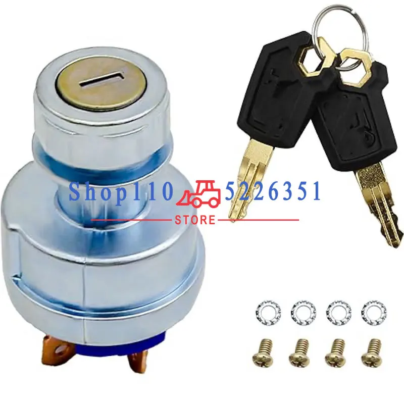 

9G-7641 9G7641 Замена для деталей экскаватора CAT E320C 4-линейный переключатель зажигания, переключатель зажигания с ключом