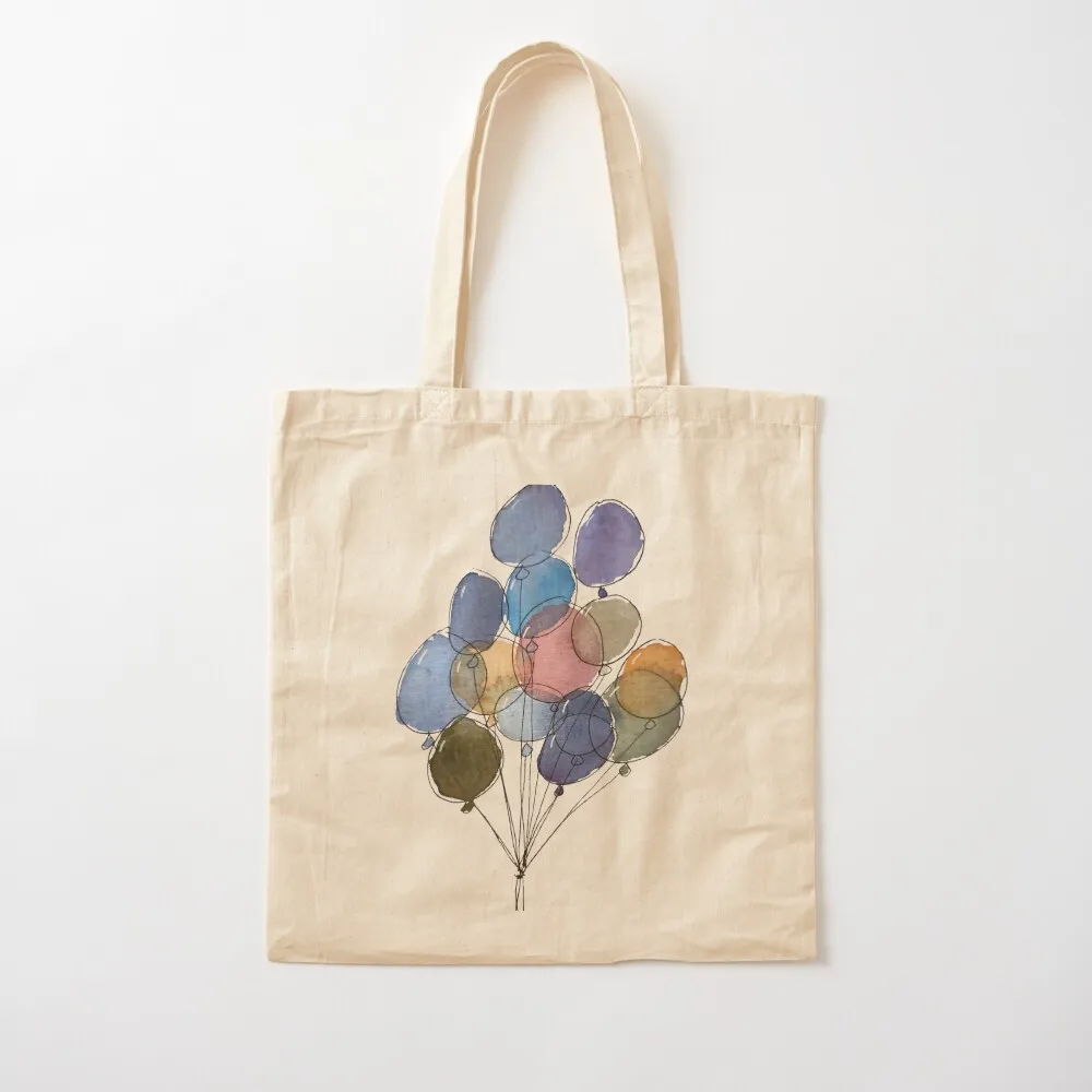Balloons Tote Bag hand bag ladies Canvas stote bag reusable shopping