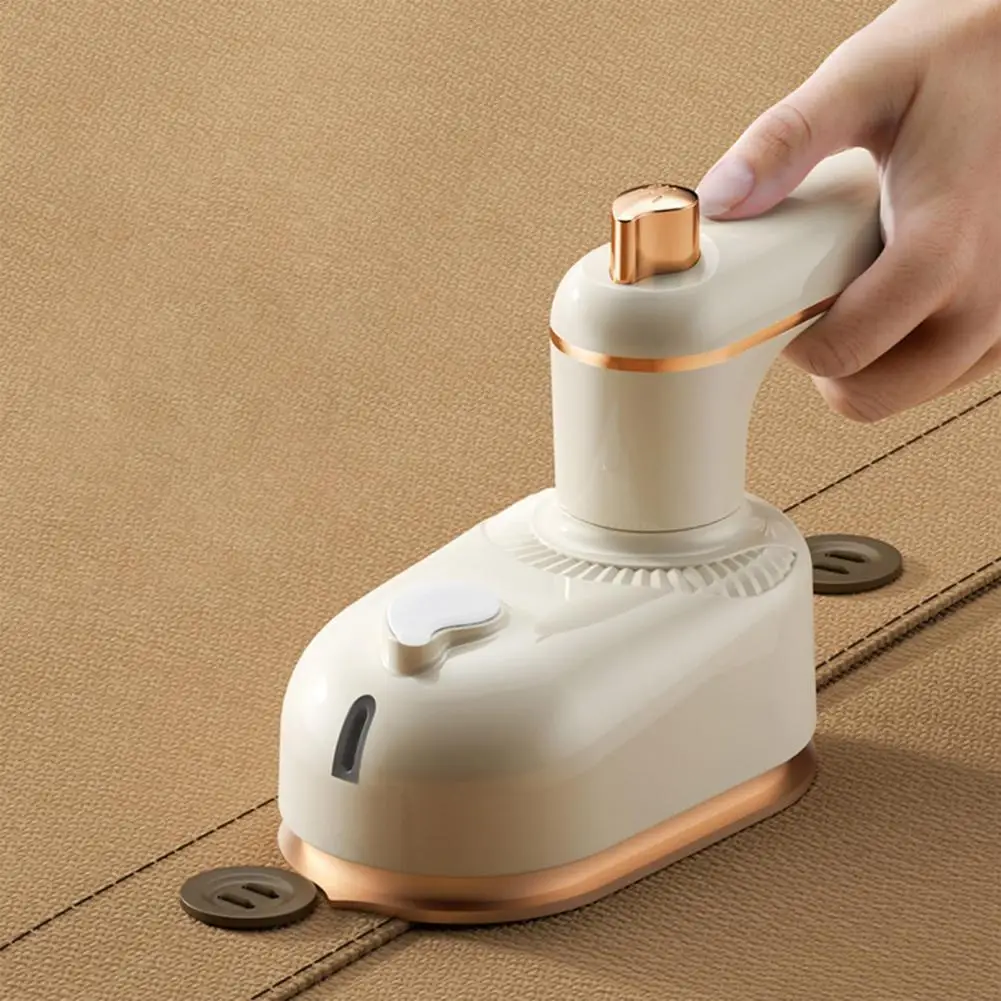 Flat Ironing Tool for Travel Portable Handheld Travel Steam Iron Foldable Fast Heating Garment Press Small for Dormitory