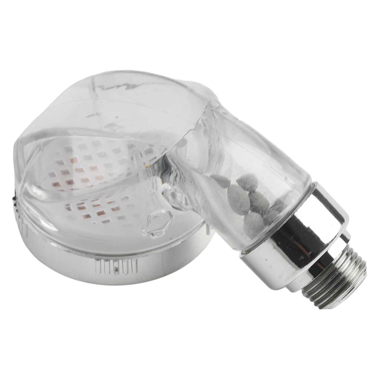 SPA Style Handheld Showerhead with Negative for ion Balls Removal Water Purification Mineral Absorption Oil Control