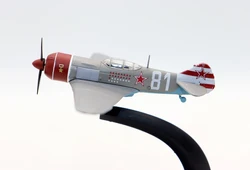 Nuova scala 1/100 urss LA-7 Fighter Diecast + modello di simulazione in lega di plastica per regalo di raccolta