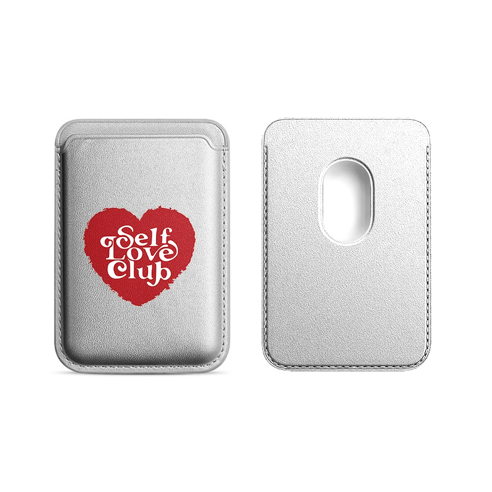 Self Love Club Leder-Kartenetui Handyhülle Kartenhalter für Magnetische Hülle Geeignet für alle iPhone Magsafe Karten-Handy-Rückseiten-Taschen – Detail 18
