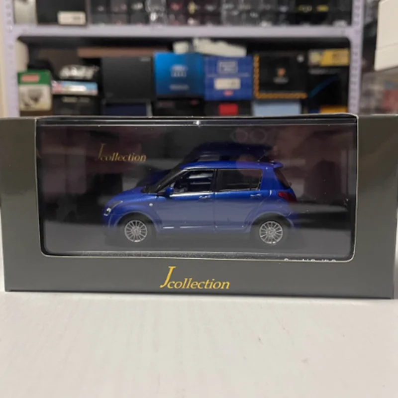 JC 1:43 Swift Sport 2006 Blue Alloy Car Model Adult Souvenir