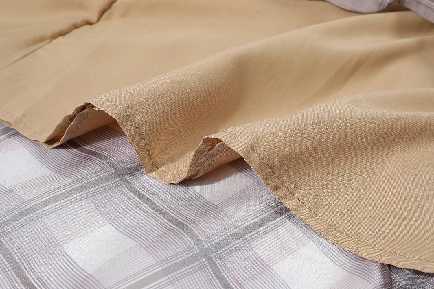 العصرية منقوشة ميدي تنورة المرأة أنيقة فضفاضة عالية الخصر ألف خط تول شبكة تنورة الصيف عادية 2025 جديد الكورية شيك فلوي قيعان