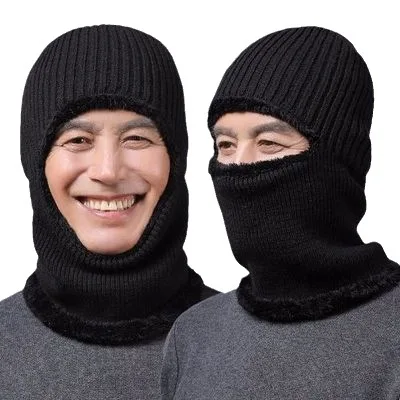 قبعة ركوب الدراجات، قبعة صوفية شتوية عالمية، حماية للأذن الباردة المقاومة للرياح في شمال شرق، حماية من البرد