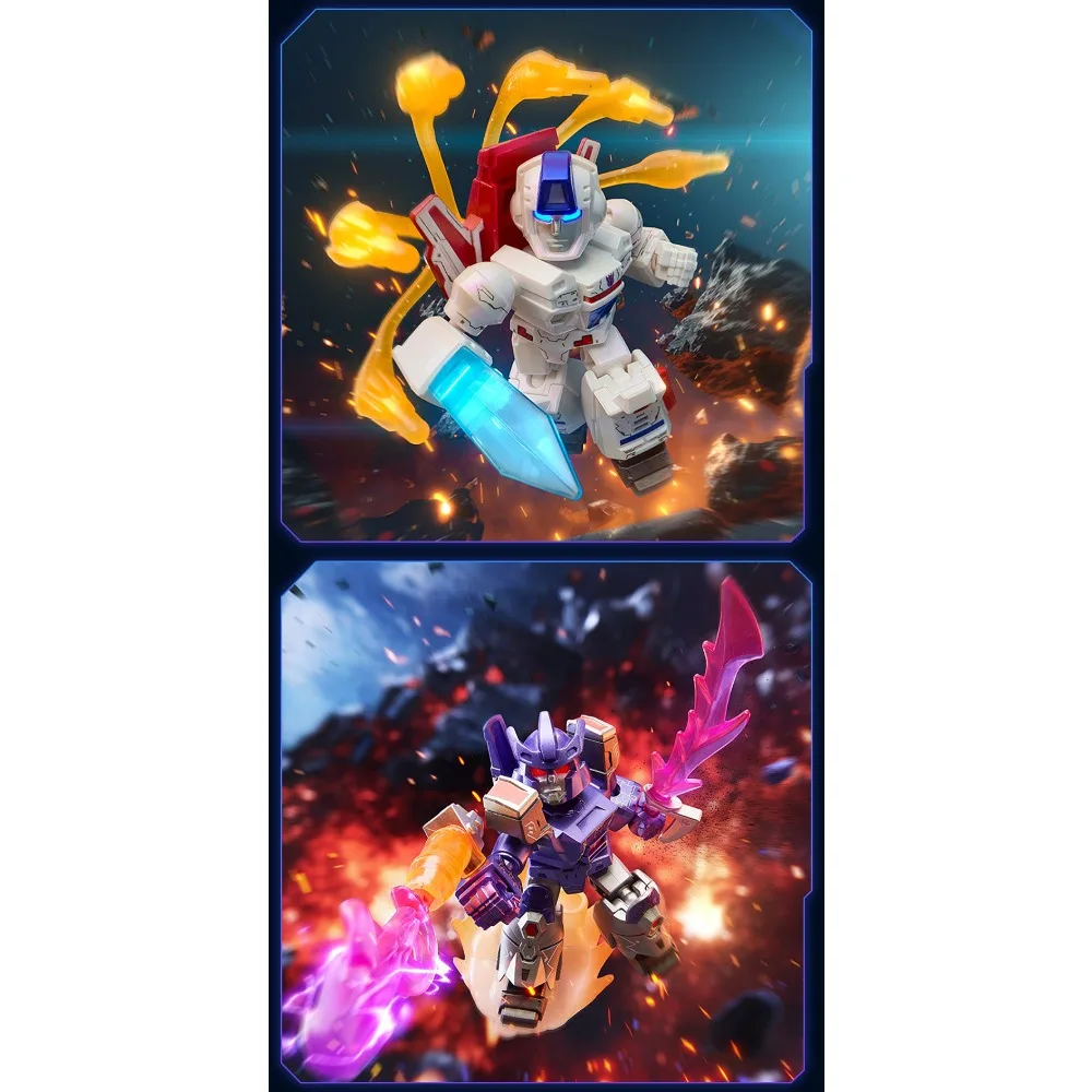 New Genuine BLOKEES Transformers Defender Version 5 Blind Box High Detailed Surprise Collection Model Decorative Toys Fans Gifts