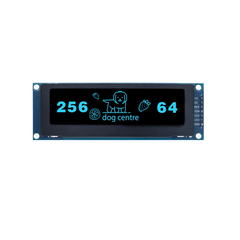 Imagem -03 - Módulo de Exibição Oled Tela Serial Interface Spi de Pinos Ssd1322 3.12 Polegadas 256x64