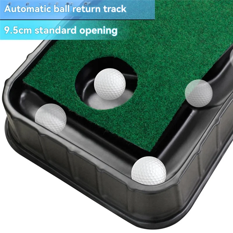 XSXS-For Home Or Office Compatible Indoor Golf Putting Mat, Portable Mini Golf Green Design