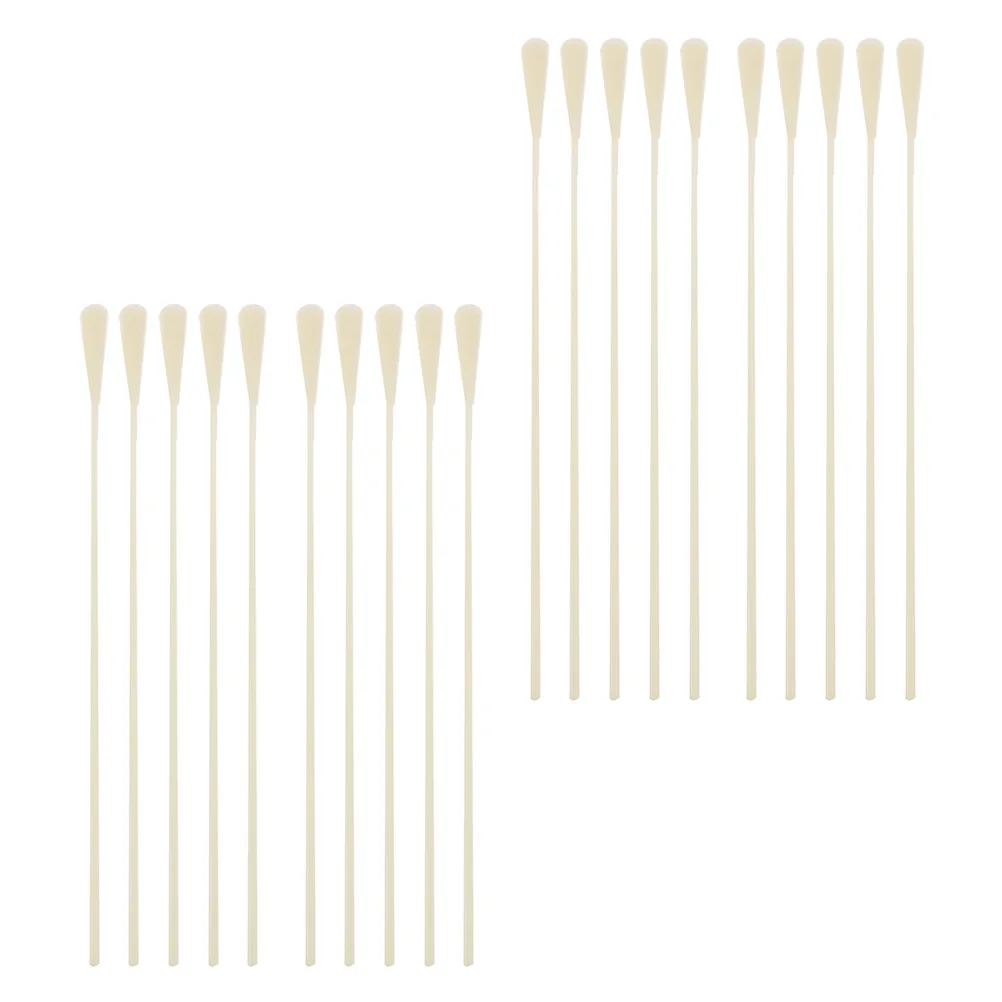 

200 Pcs Nasal Swabs for Sampling Pharynx Long H Made of Sampling Accessory Nylon ABS Comfortable Texture Easy to Use