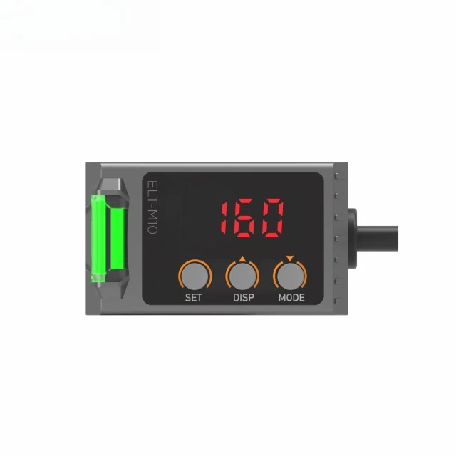 High Precision ELT-M10 TOF 0.05-2 M Range NPN Output 1ms Intelligent Response Time 2-stage IP67 AGV Photoelectric Sensor