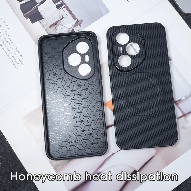 Lüks Mushang Deri Doku Manyetik Kılıf Honor 400 Pro Global Honor 400 Darbeye Dayanıklı Mat Duygu Koruyucu Kapak Funda
