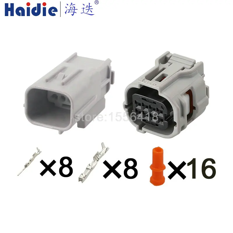 

8pin cable wire harness connector housing plug connector 6188-0779/90980-12519 6189-1240/90980-12520