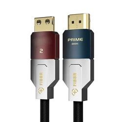 FIBBR Fiber Optic Cable 8K 48Gbps HDMI 2.1-Compatible 8K 60Hz 4K 120Hz 144Hz HDR10+ eARC Dolby for Blu-Ray PC Laptop TV PS5/4