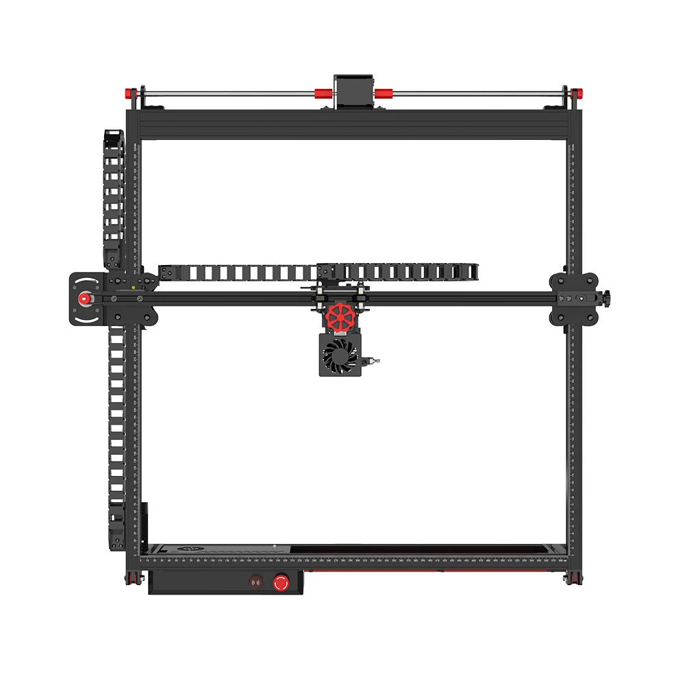 TWOTREES TS2 20w Desktop Compressed Light Point Technology High Precision 410*410mm Working Area Leather Engraving Machine