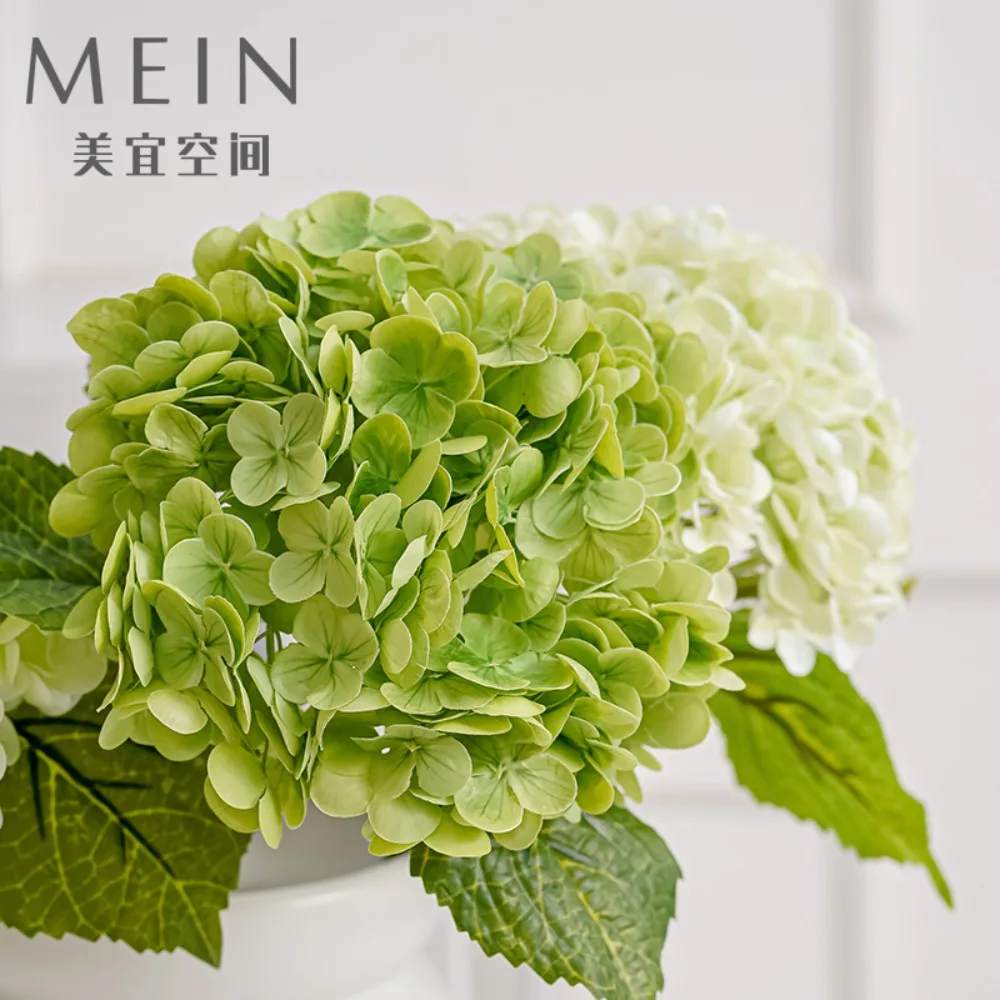 

Super realistic feel moisturizing simulation large flower hydrangea high-end living room dining table coffee table decoration