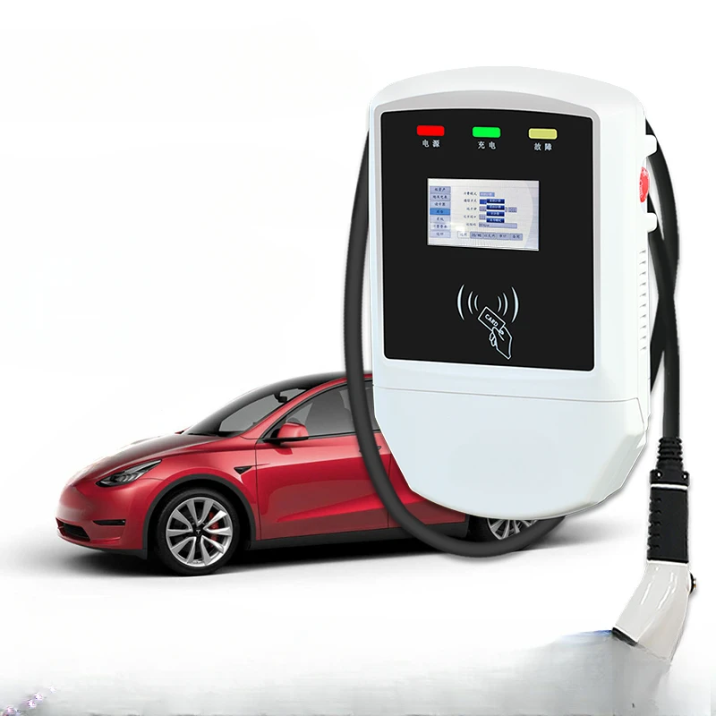 

7kw AC fast charging outdoor rain protection for electric vehicle charging pile