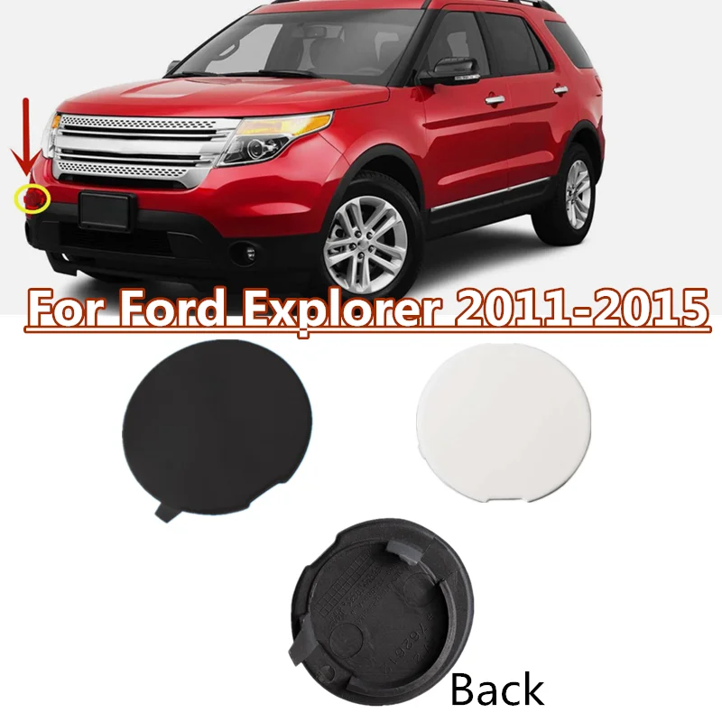 

Car Front Right Side Bumper Tow Hook Eye Cover Cap For Ford Explorer 2011-2015