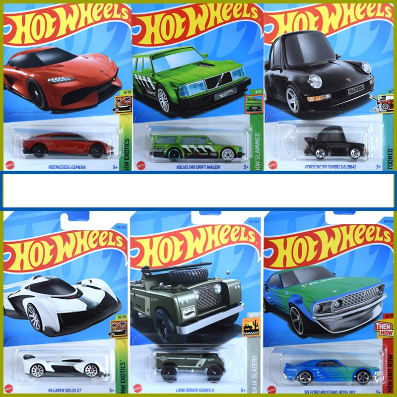 

2023 Q CASE Hot Wheels Cars LAND ROVER SERIES MCLAREN SOLUS GT AUDI 90 QUATTRO 1/64 Metal Die-cast Model Toy Vehicle