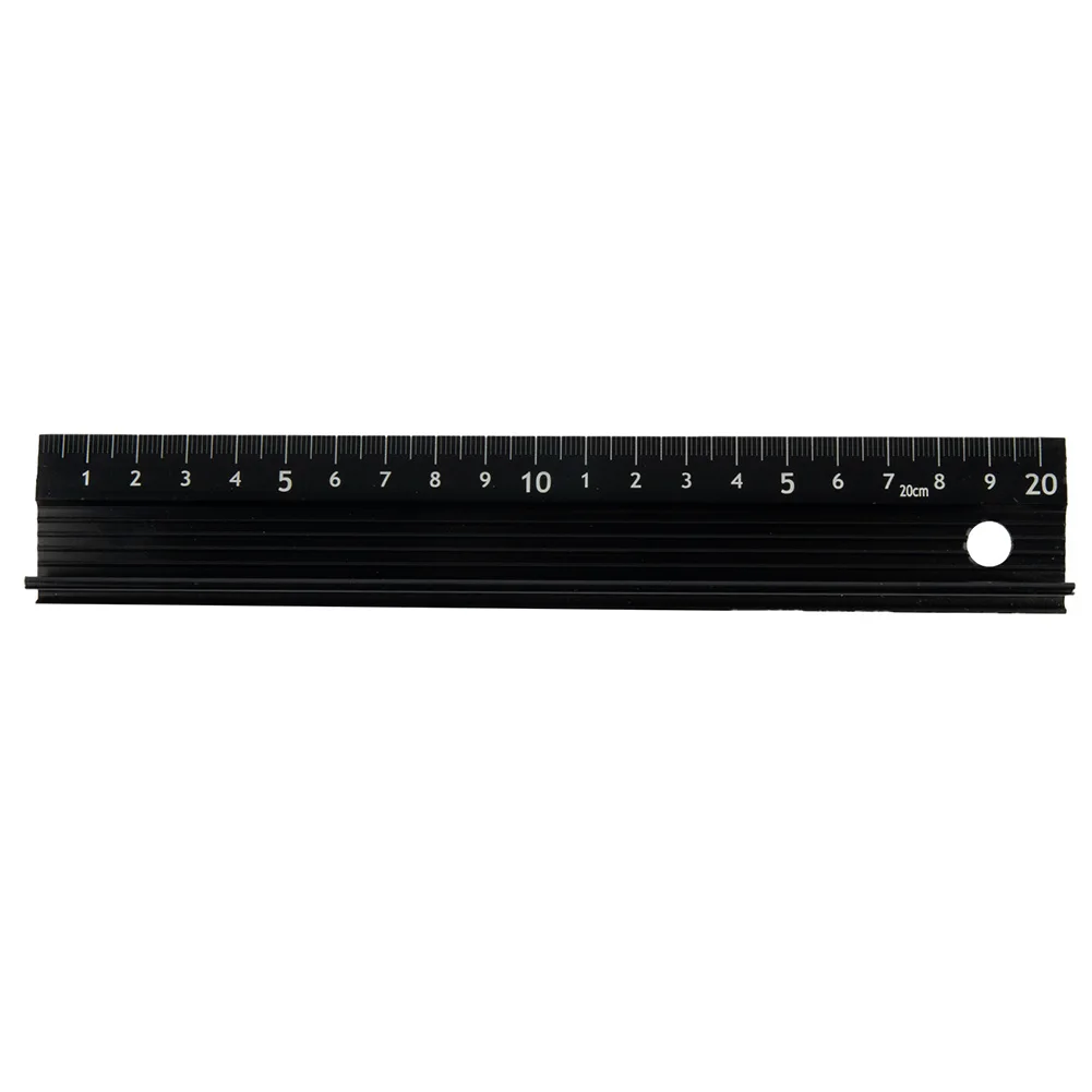 210x35x12.5mm/310x35x12.5mm Accessory Ruler Straight Ruler Multi-function Non-slip Parts Protective Woodworking