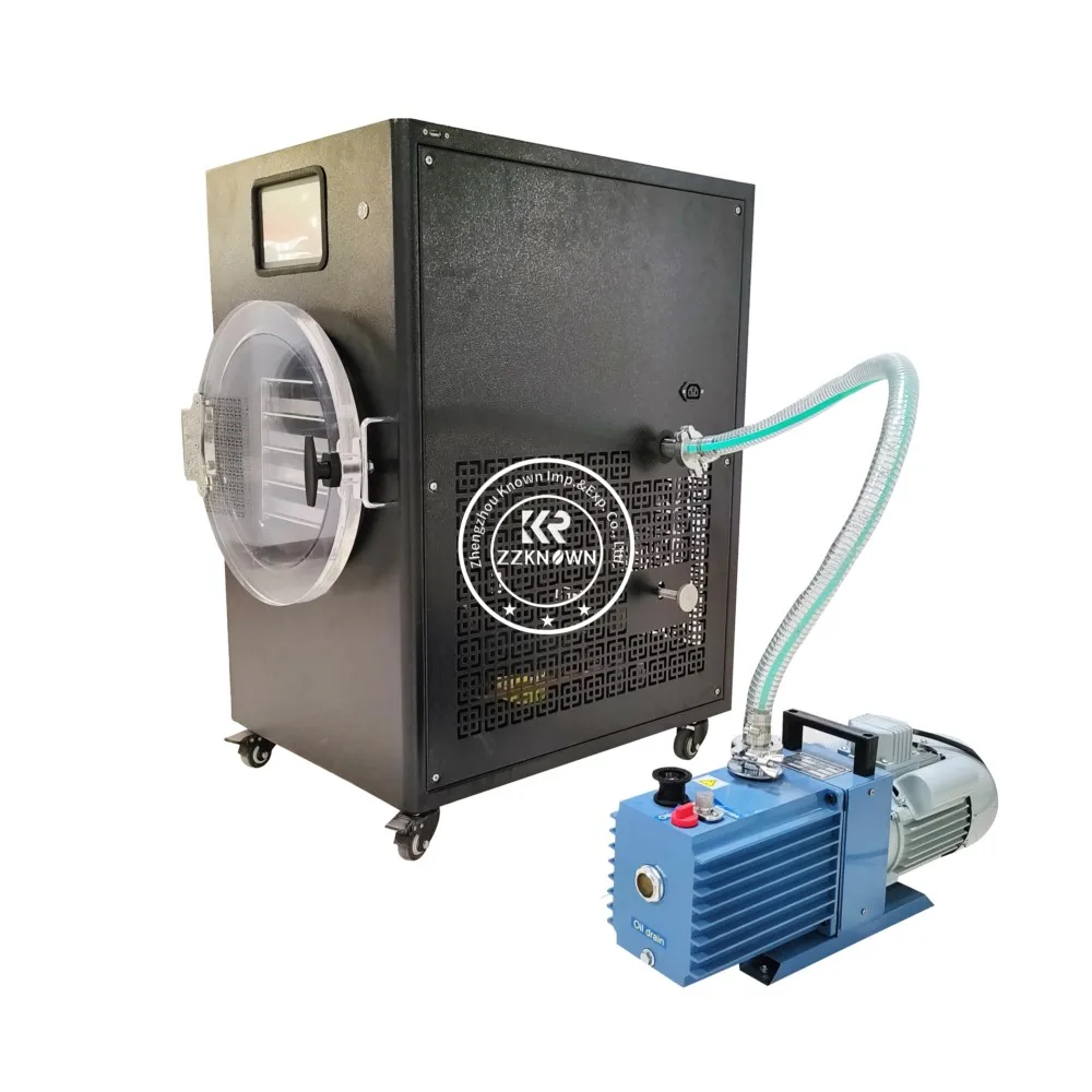 Commercial Best Quality HFD-4&6 Lyophilizer Freezing Dryer Machine High Efficiency Vacuum Freeze Dryer Machine 