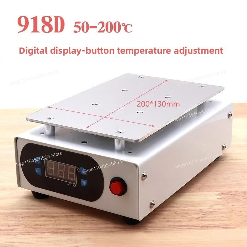 Adjustable constant temperature digital display heating platform - for mobile phone maintenance