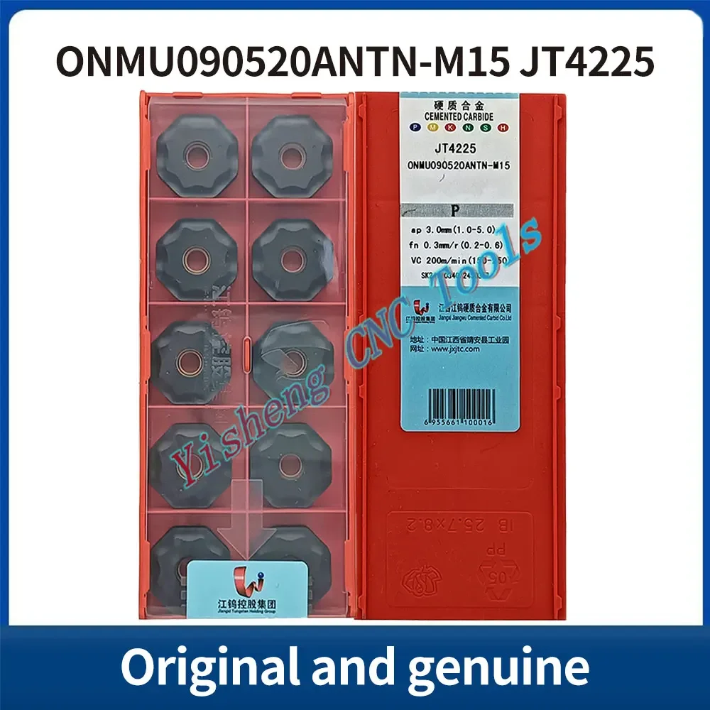 

JXTC Cutting Tools ONMU090520ANTN-M15 JT1225 JT4340 JT3115 JT4225 Tungsten carbide inserts